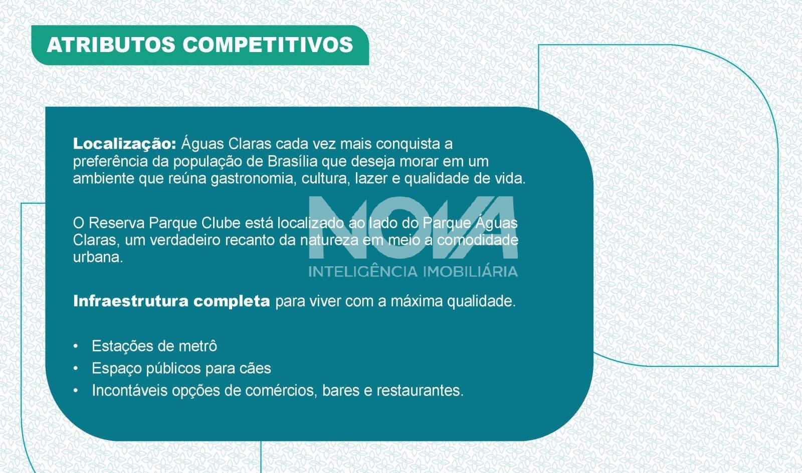 Nova Inteligência Imobiliaria - Reserva Parque Àguas Claras